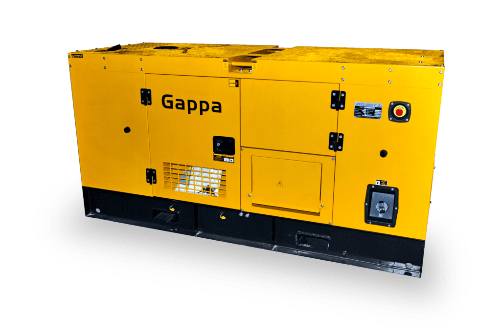 agregaty prądotwórcze zabudowane